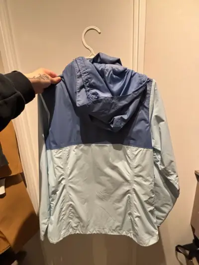 Chaqueta impermeable Columbia azul claro - miniatura 4