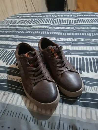 Zapatillas deportivas marrones para hombre - miniatura 4