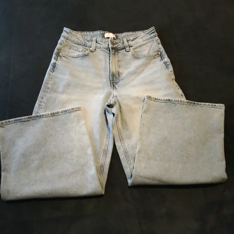 Jeans de mezclilla azul claro - 2