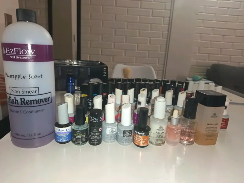 Set de esmaltes de uñas y removedor - 3