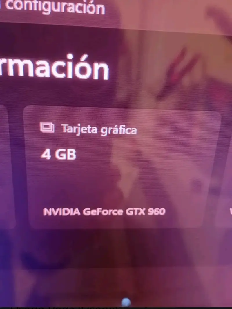 Tarjeta gráfica gtx 960 4gb - 6