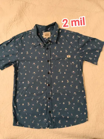 Camisa estampada azul Cloud Break - miniatura 2