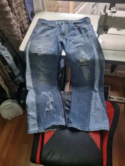 JEANS PERSONALIZADOS/LEVIS/HECHO A MANO - miniatura 1