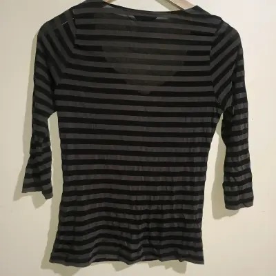 Polera a rayas HOBBS manga 3/4 - miniatura 2