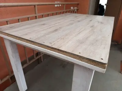 Mesa de comedor rústica - miniatura 3