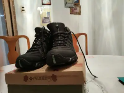 Botas de trekking Passer negras - miniatura 1