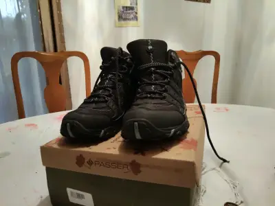 Botas de trekking Passer negras - miniatura 2