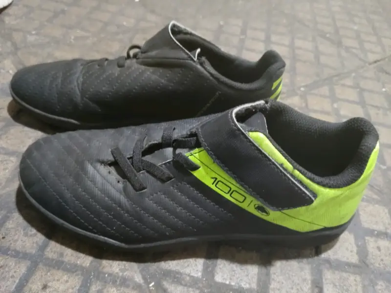 Zapatillas deportivas Lotto azul y amarillo - 4