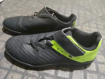 Zapatillas deportivas Lotto azul y amarillo - miniatura 4