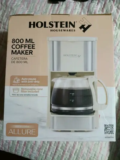 Cafetera Holstein 800 ml con filtro removible - miniatura 1