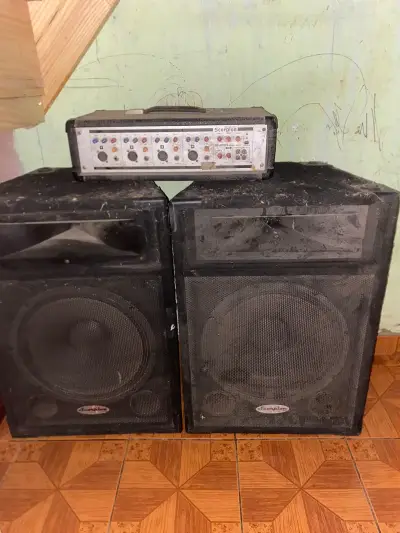 Sistema de audio Scorpion con amplificador - miniatura 1