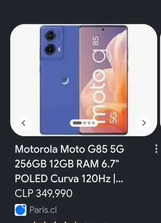 Smartphone azul en buen estado - 5