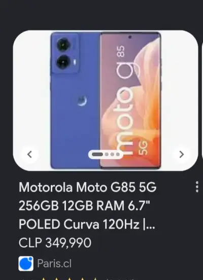Smartphone azul en buen estado - miniatura 5