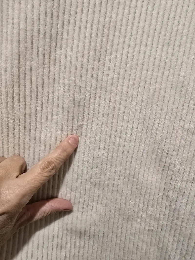 Suéter beige de punto grueso - 4