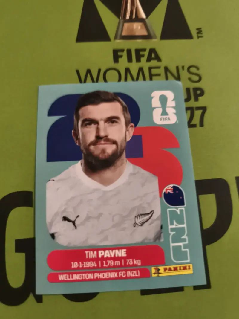 Lámina Panini Tim Payne FIFA 2026 - 1