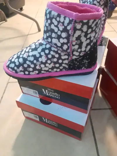 Botas Minnie Mouse rojas con lunares - miniatura 2