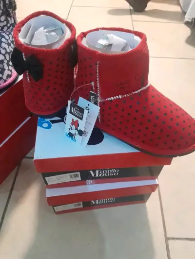 Botas Minnie Mouse rojas con lunares - miniatura 5