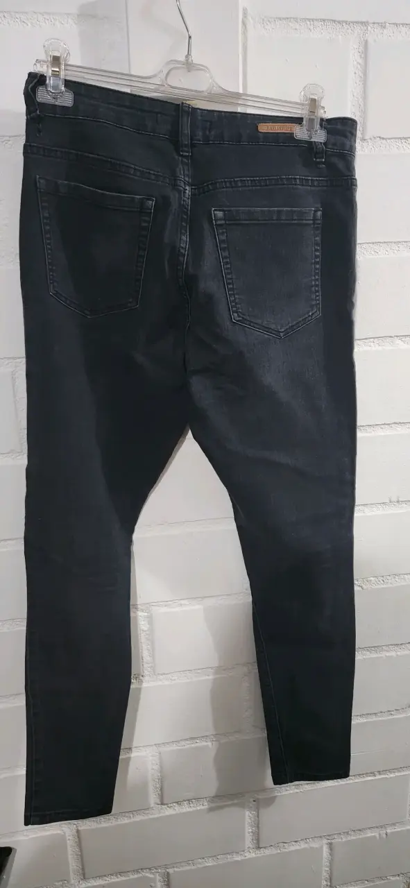 Jeans negros para mujer talla 42 - 2
