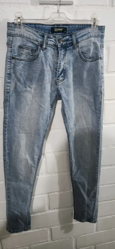 Jeans azul claro Mosaico para hombre - miniatura 1