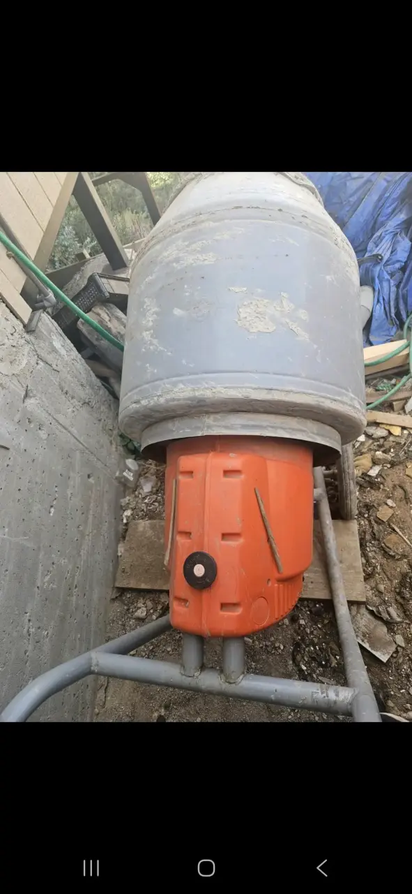 Hormigonera 130 lt eléctrica usada en buen estado - 2