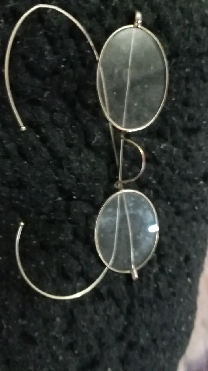 Lentes redondos vintage metálicos