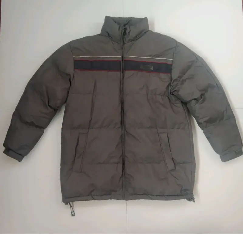 Chaqueta Acolchada Gris Para Hombre (Portman Club) - 2