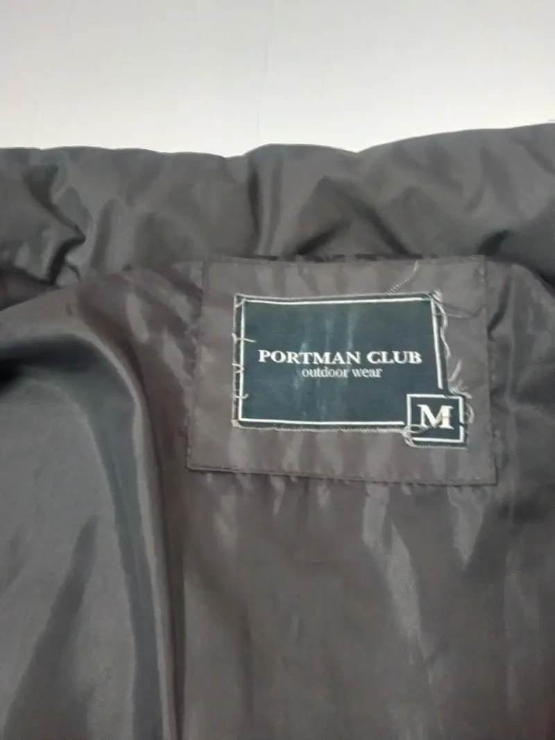 Chaqueta Acolchada Gris Para Hombre (Portman Club) - 4