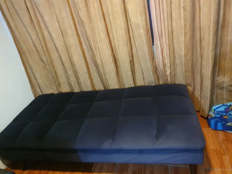 Sofá chaise longue azul oscuro - 3