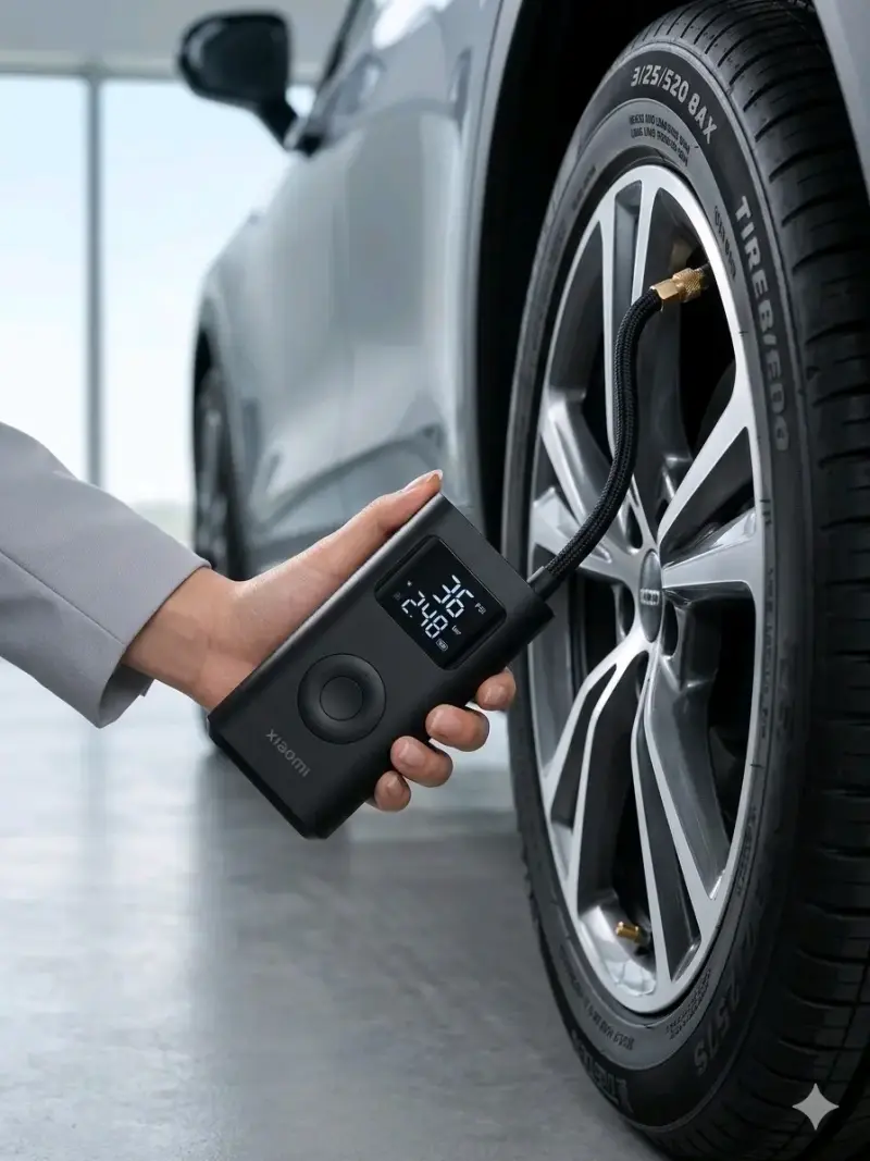Compresor de aire portátil Xiaomi 150 PSI - 2
