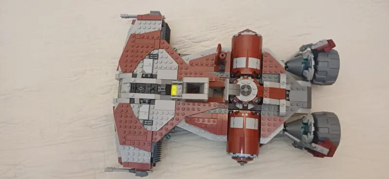 Nave espacial de bloques con figura - 2
