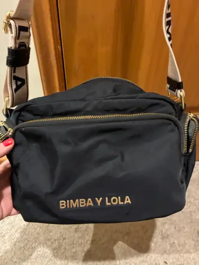 Bandolera negro Bimba y Lola con correa ajustable - miniatura 1