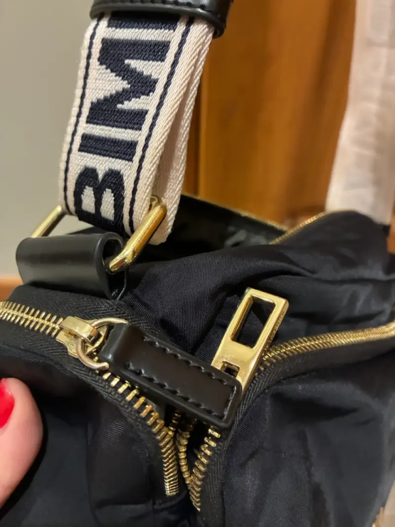 Bandolera negro Bimba y Lola con correa ajustable - 2