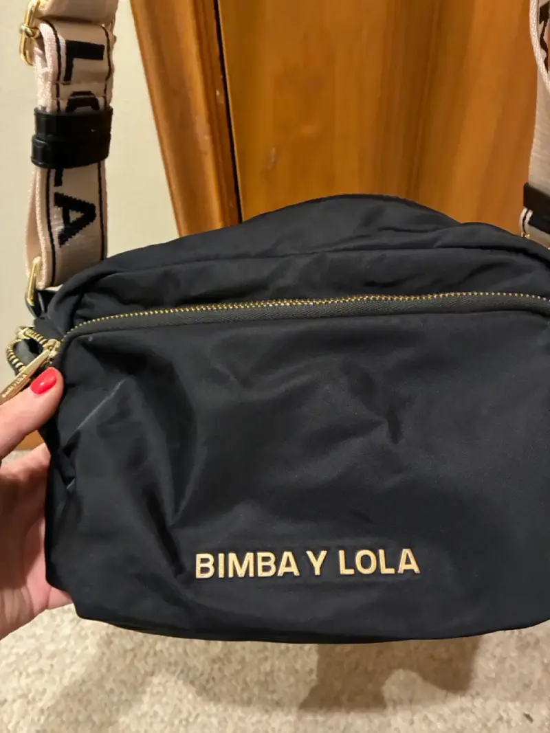 Bandolera negro Bimba y Lola con correa ajustable - 5