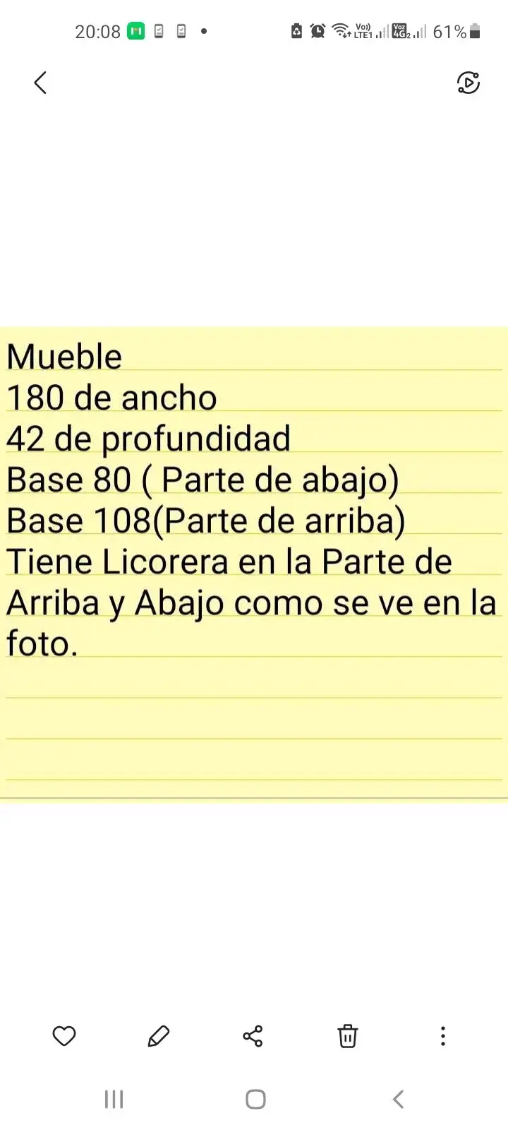 Mueble de madera tallada para sala - 2