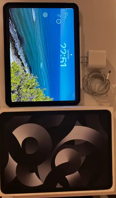 iPad Air 5Gen 64Gb+Apple Pencil+accesorios - miniatura 1