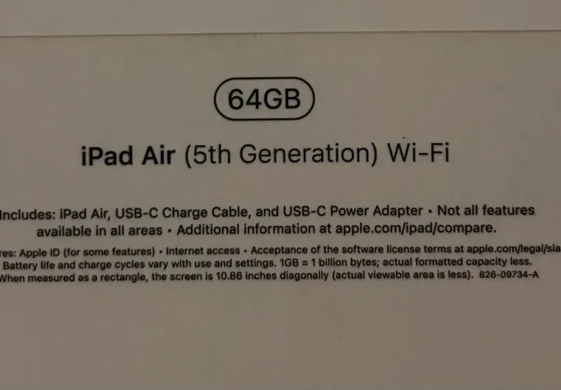 iPad Air 5Gen 64Gb+Apple Pencil+accesorios - 5