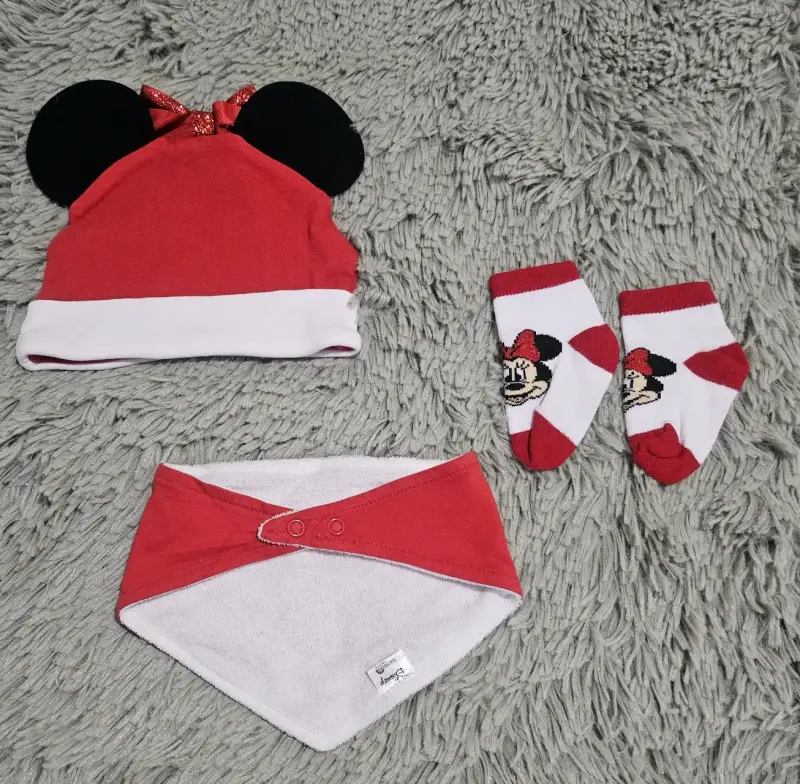 Set navideño Minnie Mouse para bebé - 2