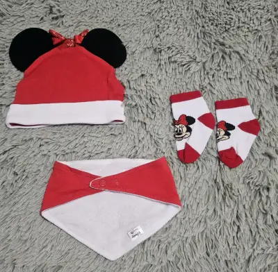 Set navideño Minnie Mouse para bebé - miniatura 2
