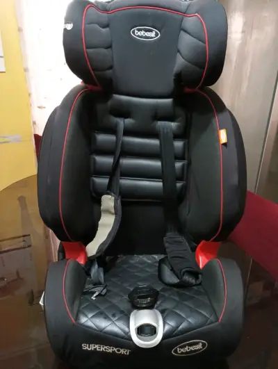Silla de auto infantil Bebesit SPT negra - miniatura 2