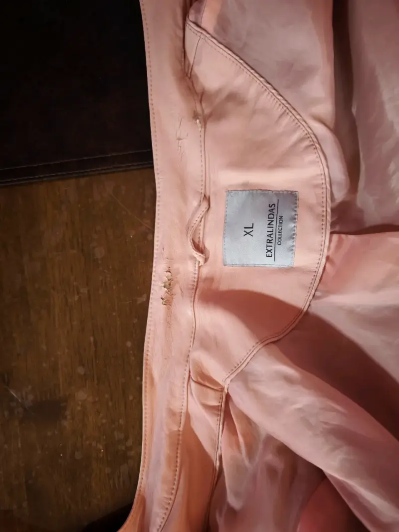Chaqueta de cuero Extralindas XL - 3