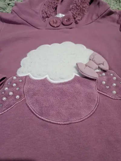Conjunto de ropa infantil rosado - miniatura 4