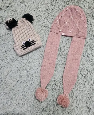Set de gorros infantiles tejidos - miniatura 1
