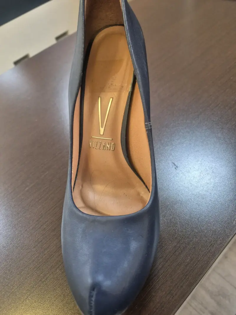 Zapato de tacón alto azul - 3