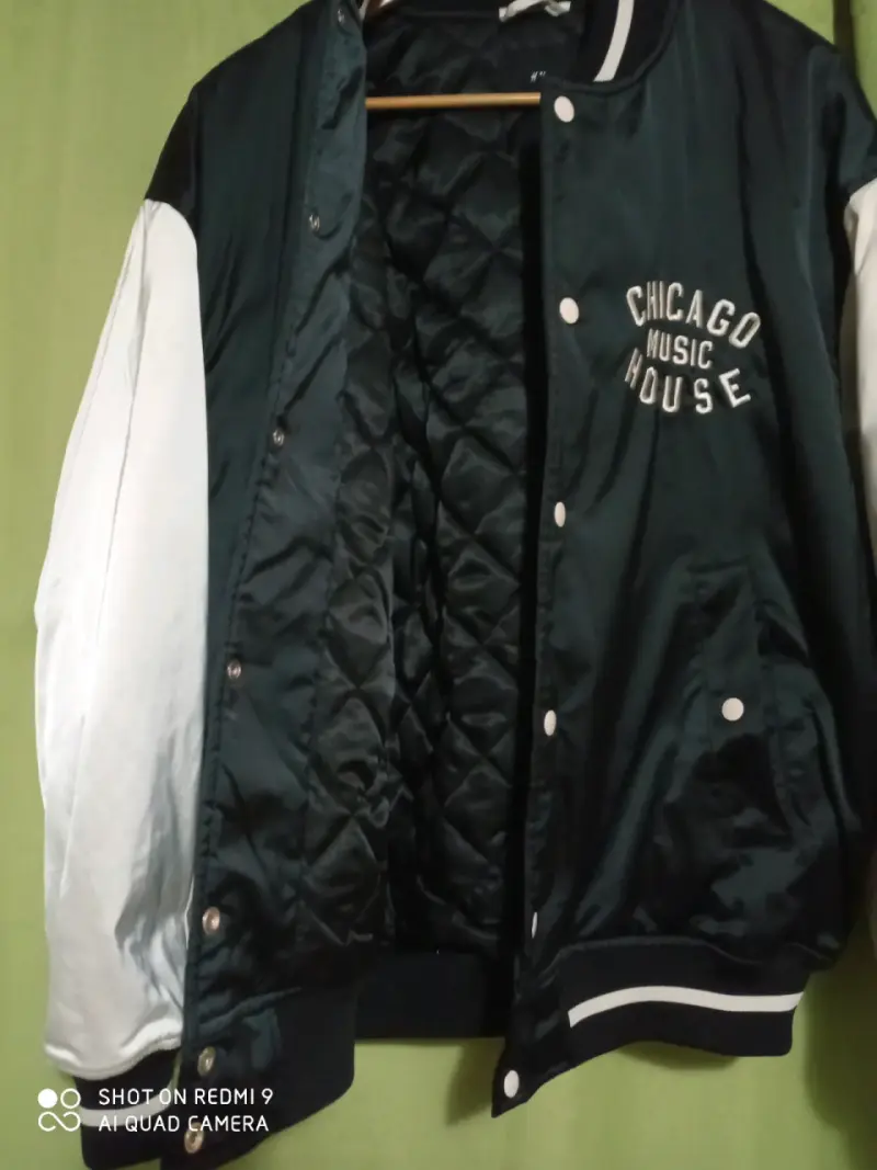 Chaqueta bomber H&M Chicago Music House - 3