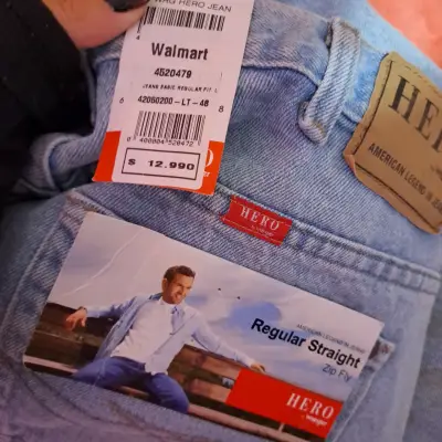 Jeans de mezclilla azul claro - miniatura 2