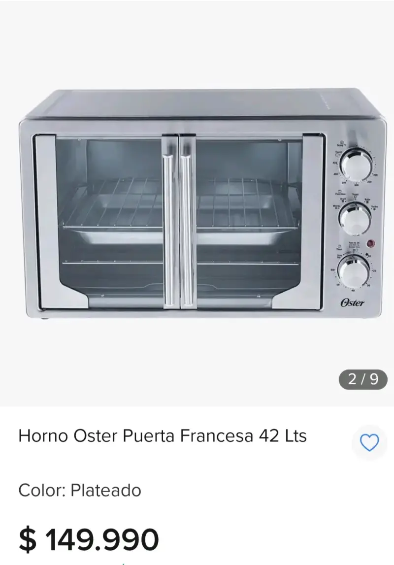 Horno eléctrico de acero inoxidable - 4