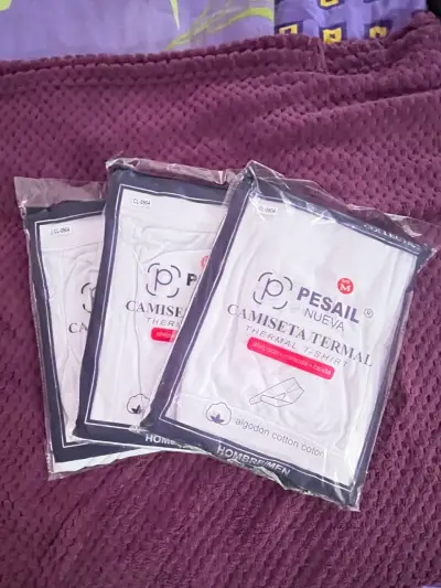 Pack de camisetas térmicas Pesail para hombre - miniatura 1