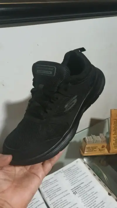 Zapatillas Skechers Flex-Lite negras - miniatura 1