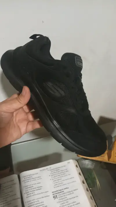 Zapatillas Skechers Flex-Lite negras - miniatura 5