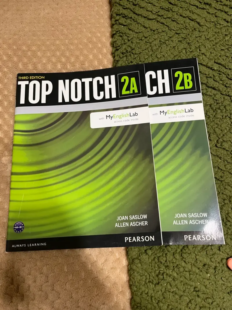 Libros Top Notch 2A y 2B Tercera Edición
